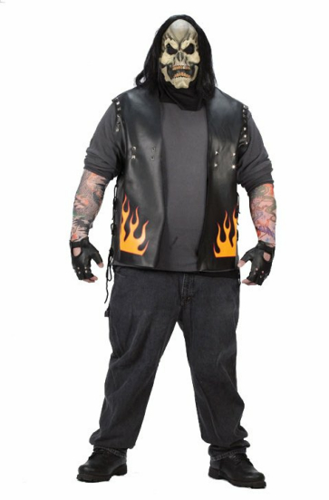 Biker's Brigade Plus Adult Costume 1 Biker's Brigade Plus Adult Costume
