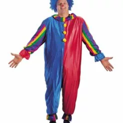 Happy Clown Adult Plus Costume