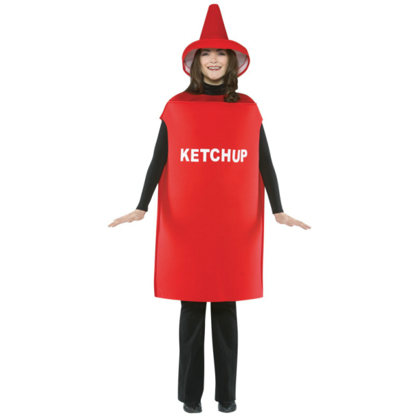 Ketchup Adult Costume 1 Ketchup Adult Costume
