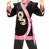 Pink Dragon Ninja Costume