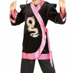 Pink Dragon Ninja Costume