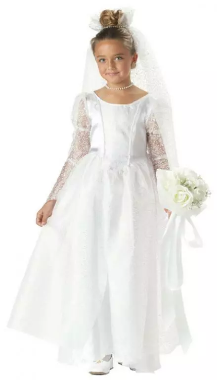 Blissful Bride Child Costume 1 Blissful Bride Child Costume