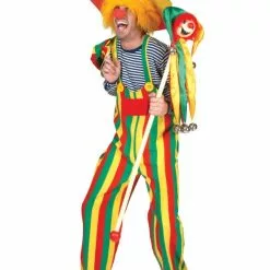 Choo Choo Charlie Clown Adult Overalls