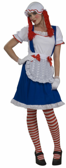 Rag Doll Adult Costume 1 Rag Doll Adult Costume
