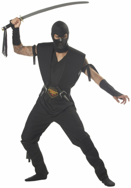 Stealth Assassin Adult Costume 1 Stealth Assassin Adult Costume