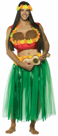 Dashboard Hula Guy Adult Costume 1 Dashboard Hula Guy Adult Costume