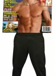 Magazine Cover - National Enquirer, Heartthrob Guy Adult Costume