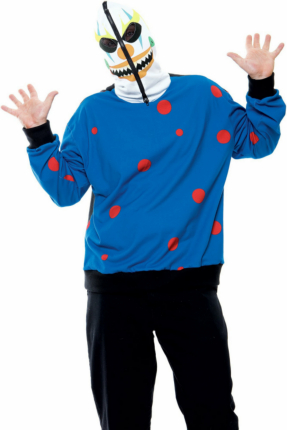 Zipper The Clown Adult Plus Costume 1 Zipper The Clown Adult Plus Costume