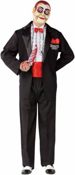 Demented Dummy Ventriloquist Adult Costume 1 Demented Dummy Ventriloquist Adult Costume