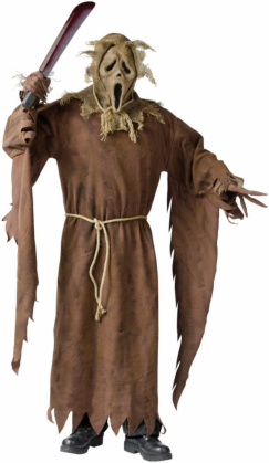 Scarecrow Ghost Face Adult Costume 1 Scarecrow Ghost Face Adult Costume