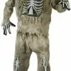 Skeleton Zombie Adult Plus Costume