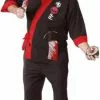 Psycho Sushi Chef Adult Plus Costume