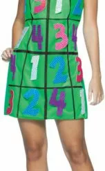 Sudoku Game Dress Adult Costume