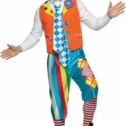 Ringling Bros. Argey Short Pant Clown Adult Costume