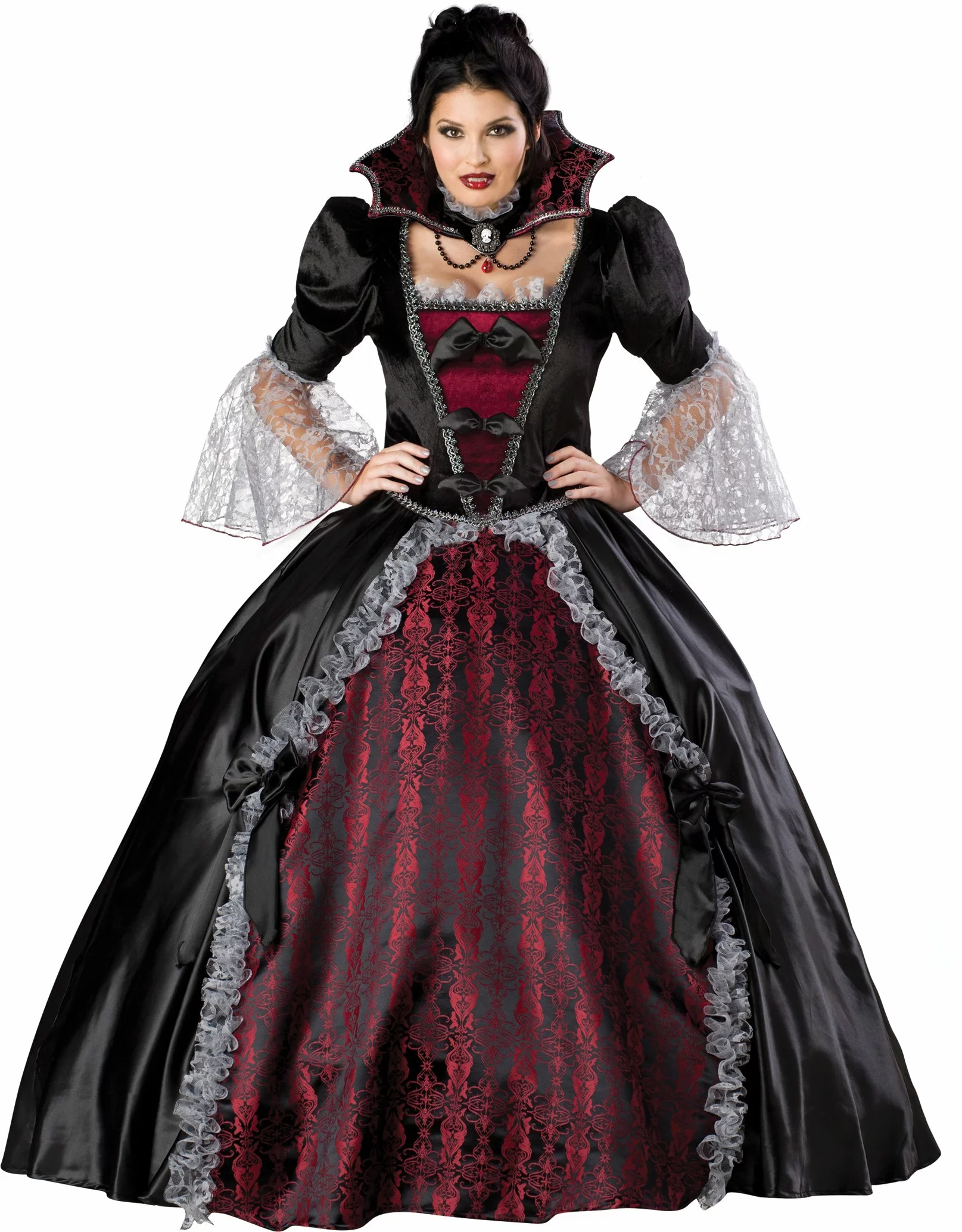 Vampiress Of Versailles Adult Plus Costume 1 Vampiress Of Versailles Adult Plus Costume