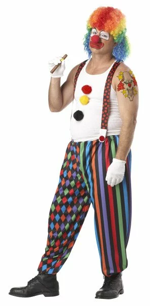 Cranky The Clown Adult Costume 1 Cranky The Clown Adult Costume