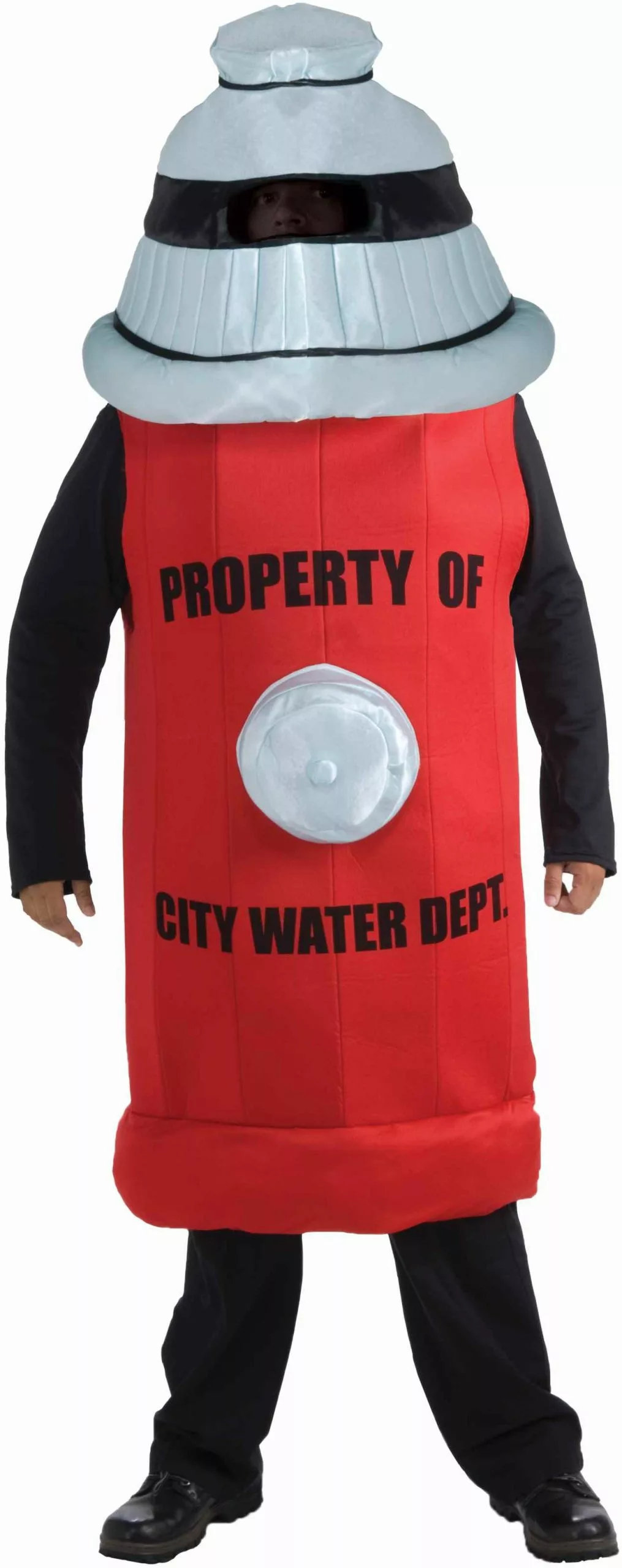 Fire Hydrant Adult Costume 1 Fire Hydrant Adult Costume