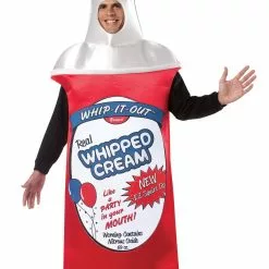Whip-It Whipped Cream Adult Costume