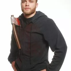 Hoodie With Bloody Axe Adult Costume