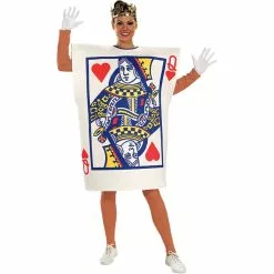 Queen Of Hearts Card Adult Costume