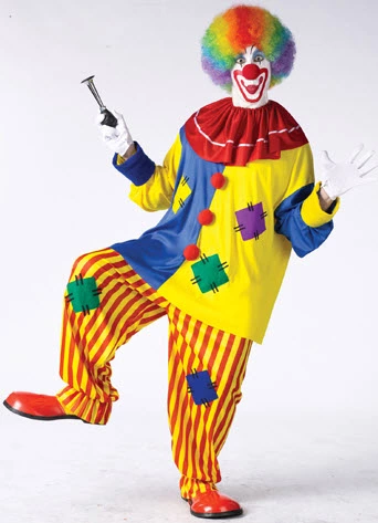 Big Top Clown Adult Costume 1 Big Top Clown Adult Costume
