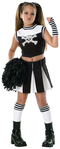 Bad Spirit Cheerleader Costume 1 Bad Spirit Cheerleader Costume